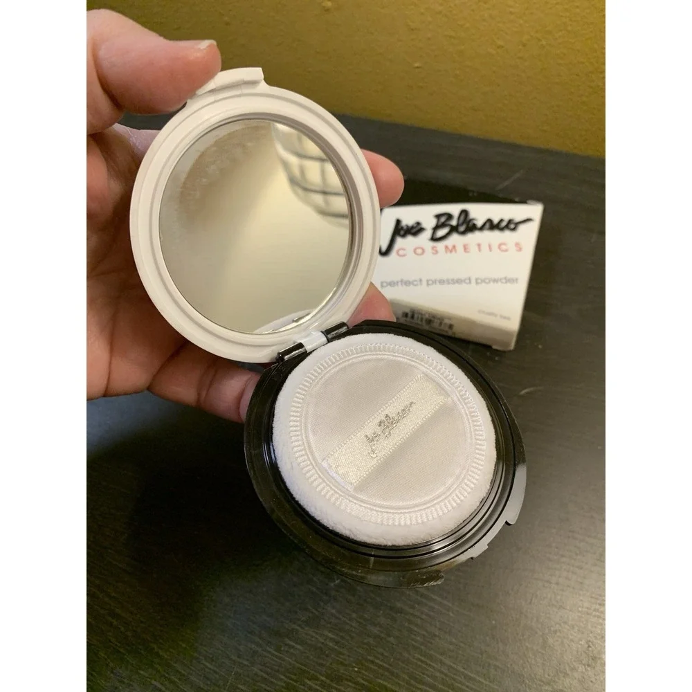 Joe Blasco Perfect Pressed Powder Set‎ Of 2  - Ebony Finish .635 oz